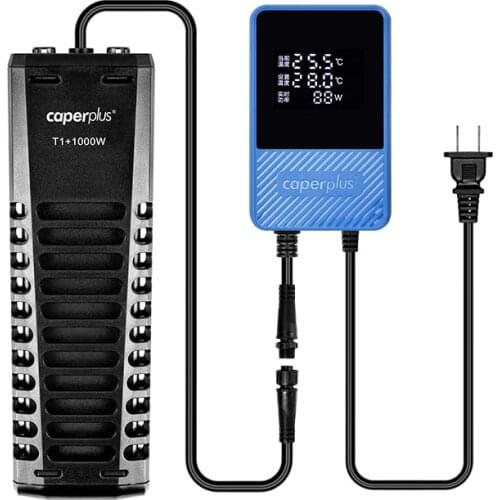 Caperplus Aquarium T1+ Fish Tank Wifi App Automatic Constant Temperature Ptc Frequency Conversion Heaters Voltage AC 200v - 240v