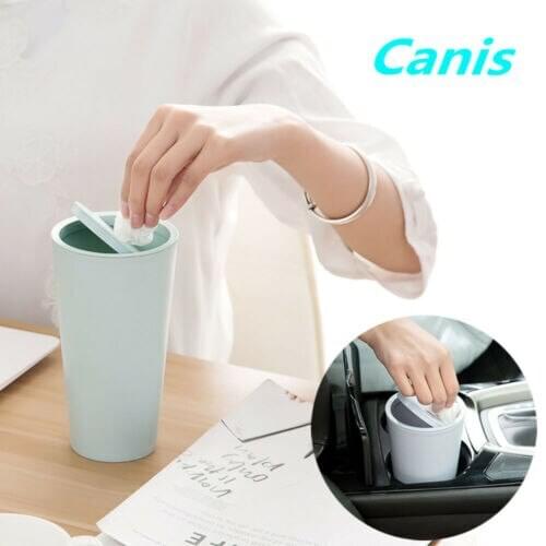 Car Organizer Storage Box Car Coin Tissue Card Keys Holder Trash Can Stowing Tidying Auto Armrest Box