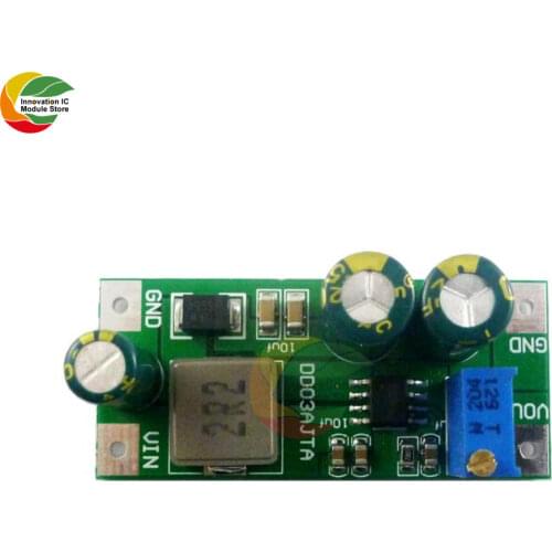 Ziqqucu DD03AJTA DC-DC Boost Converter 30W 6A DC 2.7-5.5V to 3.5-24V Step-Up Boost Converter Board for 18650 Lithium Battery