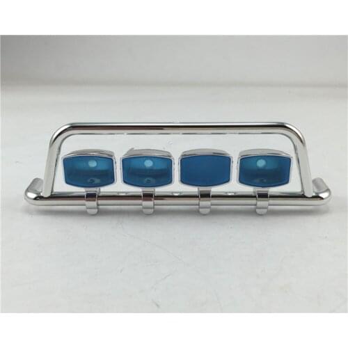 Remote control scania truck roof lamp holder w/ 4pcs lamp cup for tamiya 1:14 scale tractor trailer scania R470 R620 56323 R730