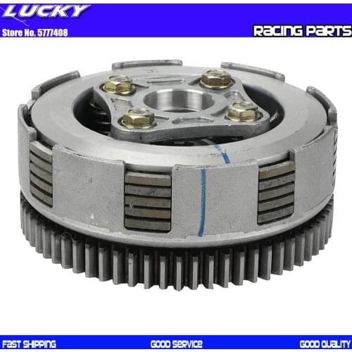 Disc 67 Teeth Complete Manual Clutch Assembly For YinXiang YX140 150 160cc Horizontal Engines Dirt Pit Bike Monkey Bike Part