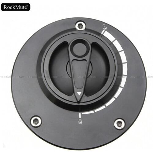 For SUZUKI Bandit1250 GSF1250S 2007-2011 Motorcycle Fuel Tank Cap CNC Aluminum Keyless Twist off Nimble Quick Lock Gas Cover