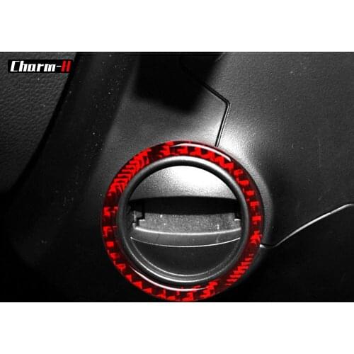Carbon Fiber Key Hole Ring Trim for BMW E60 5 Series 2005-2010