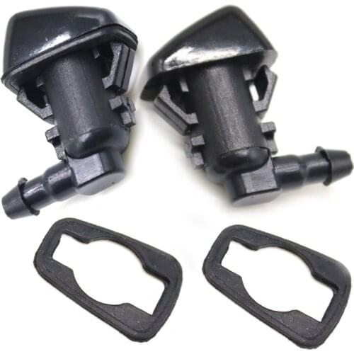 2PCS New Windshield Washer Nozzle Sprayer Jet for Ford Focus Edge for Lincoln MKX Replacement 7T4Z-17603-A 7T4Z17603A 25823360