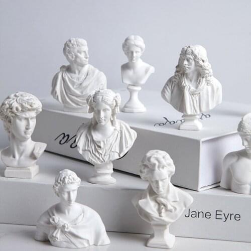 Creative Decoration Decoration Art Sculpture Resin Crafts Gypsum Statue Room Layout Furnishing Office Desk Desk Furnishings