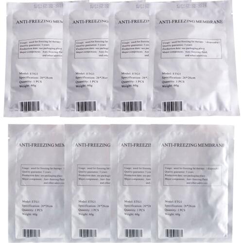 20PCS Anti Freeze Membrane Antifreeze Membrane Cryo Pad Therapy 28*28