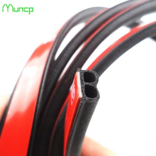 Muncp 5 meter B type door seal use in car door B pillar car rubber strip for Honda CRV Accord Odeysey Crosstour FIT Jazz City