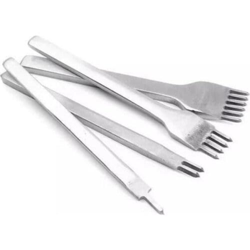 4pcs/lot 3 4 5 6mm Leather Jewelry Tool Set Punch Set Punching Leathers hole Tool for Holster Leather Craft DIY