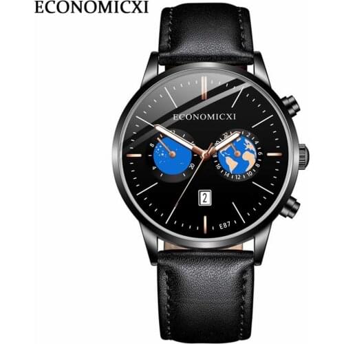 New Luxury Watch Men Concept Phantom Korean Version of The Trend Watch Mens Student Quartz Watch Non-mechanical Mens Watch