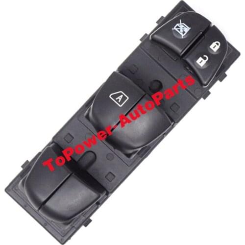25401-3DF0B Power Master Window Control Switch Driver Side For Nissan Qashqai X-Trail Altima Tiida LHD 2011-2017 254013DF0B