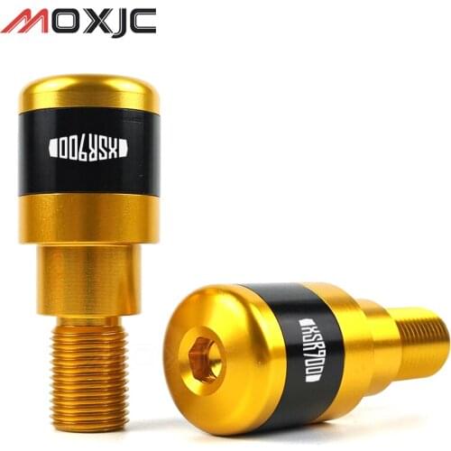 CNC Aluminum alloy Modified Handlebar Grips Plug Handle Bar Ends Cap Slider for YAMAHA XSR900 2016 2017 2018 2019