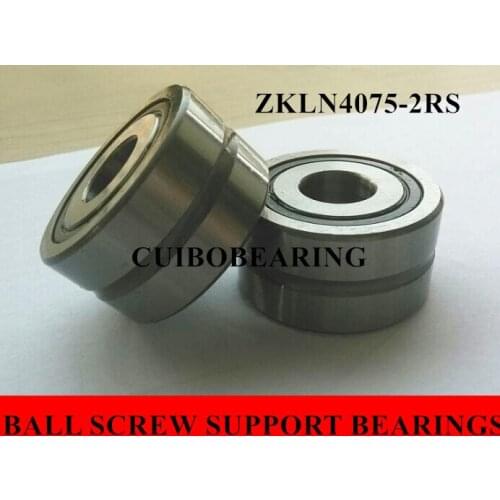 Ball screw support bearings zkln4075 2rs