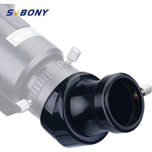 SVBONY Telescope Zenith Diagonal Mirror Prism 1.25'' 45-Degree Diagonal Adapter