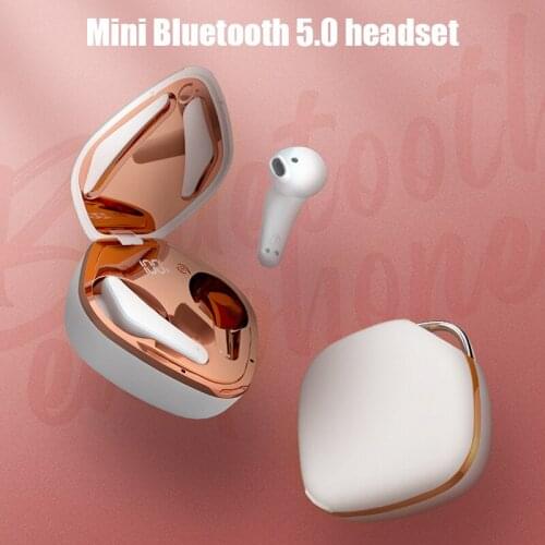 T5 Bportable TWS Bluetooth 5.0 Headset Type-C Mini Sports Ttrue Wireless Stereo Sound for Apple Huawei Android Phones
