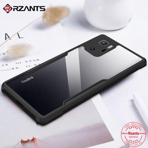 Rzants For Xiaomi POCO X3 GT Case Hard [Blade] Shockproof Slim Crystal Clear Cover funda Casing