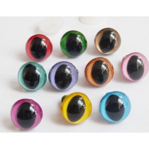 1000pcs/lot--- 12mm safety toy cat eyes &washers red/pink/gold/purple/green/blue/rose red/orange/yellow you can choose