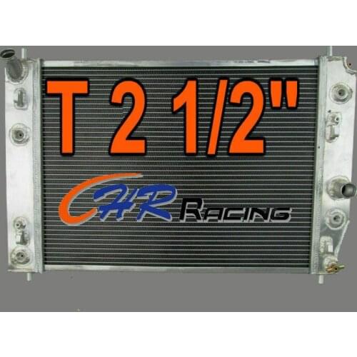 Aluminum Radiator For Chevy Corvette C6 V8 Double Oilcooler 2005-2013 2010 2011