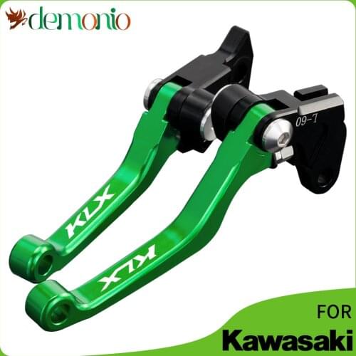 For KAWASAKI KLX125 KLX150BF KLX150S KLX230 KLX230R KLX250 2008-2020 2019 2018 2017 2016 Motocross Long&Short Brake Clutch Lever