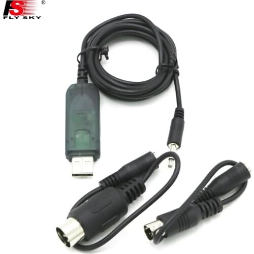 Flysky FS-SM100 USB Flight Simulator Adapter Cable for Flysky FS-i6 FS-i4 FS-TH9X FS-T6 FS-T4B FS-GT3 FS-GT2 Remote Controller