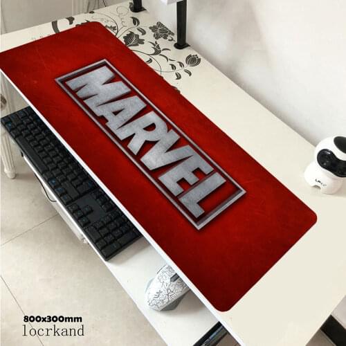 Gaming Mouse Mat Gamers Accessories Xxl Big Mouse Pad Gamer Mice Keyboards Computer Peripherals Office Mousepad Marvell Deskmat