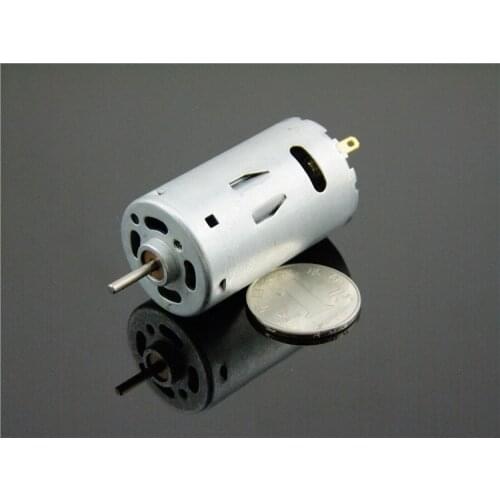 DC 6V - 12V 1A 390 Magnetic DC Motor 18000 - 35000 RPM High Speed Great Torsion for Baby Car / Remote control model aircraft