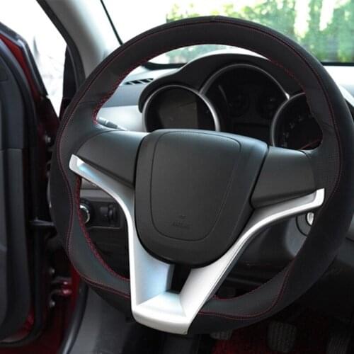 Steering Wheel Moulding Cover Trim Insert Sticker For Chevrolet Cruze Trax Tracker