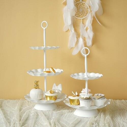 2/3 tiers cupcake stand for wedding cake tools dessert decorators bakeware dinnerware cake decorating supplies