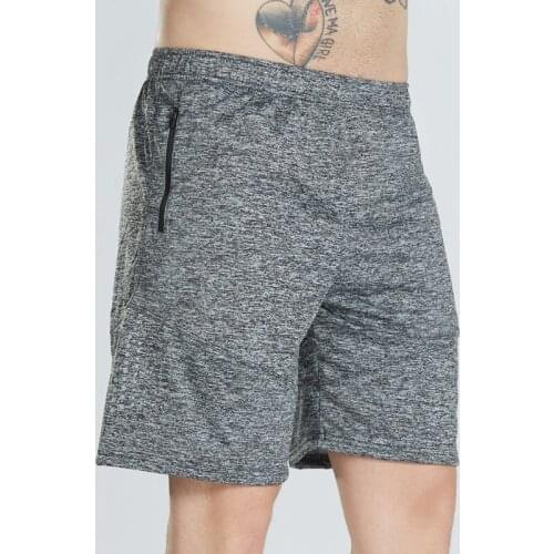 Shorts Men Running Quick Dry Bodybuilding Gym Shorts Sports Jogging With Zipper Pocket Tennis Training Shorts