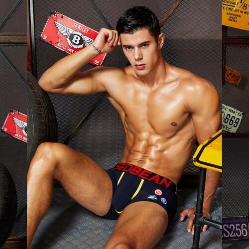 Surprise Boxer Man Cotton Letters Underpants Comfortable Sexy Male Panties Victory Game Strong Mens Underwear