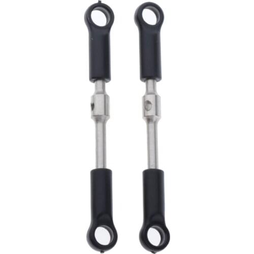 2pcs RC Buggy Steering Linkages Pull Rod Parts for Wltoys 144001 1/14 RC Car