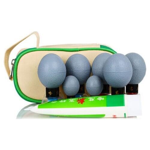 8 Haci Magnetic Therapy Acupressure Suction Cup household Vacuum acupuncture and moxibustion Cupping Set Health Care