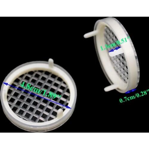 5PCS Beekeeping Tools Infertility Round Queen Cage King Cages Prisoners Plastic White Isolated Prisoner Bee Equipment Bees