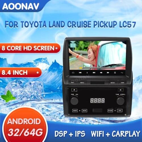 Car Auto Vertical Screen Multimedia Player ForToyota Land cruise pickup LC57 2005 with DVD Car Autoradio GPS Navigation Stereo