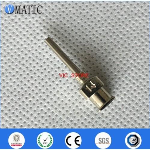 Free Shipping All Metal Stainless Steel 0.5'' 14G Dispenser Blunt Needle 12Pcs Glue Dispensing Syringe Needle Tips 1/2 Inch