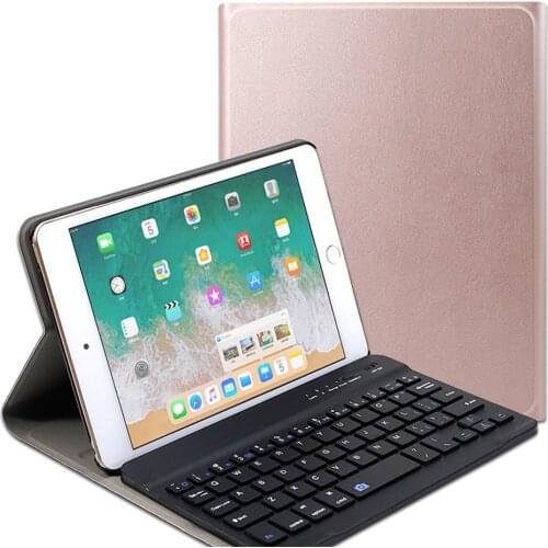 For iPad Mini 5 Case Keyboard Magnetic Adsorption Protector Cover For iPad Mini5 2019 Smart Sleep/Wake Wireless Bluetooth Cases