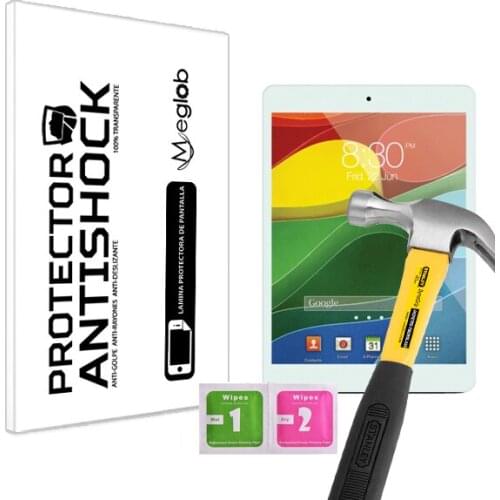 Screen protector Anti-Shock Anti-scratch Anti-Shatter compatible with Tablet Qbex TX240