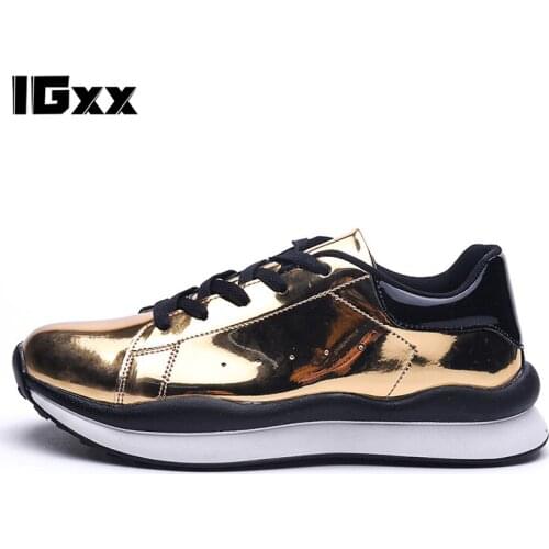 IGxx Mens Sneakers Large Size Mens Camouflage Lace-up Casual Balance New Zapatillas Hombre Genuine Leather Shoes