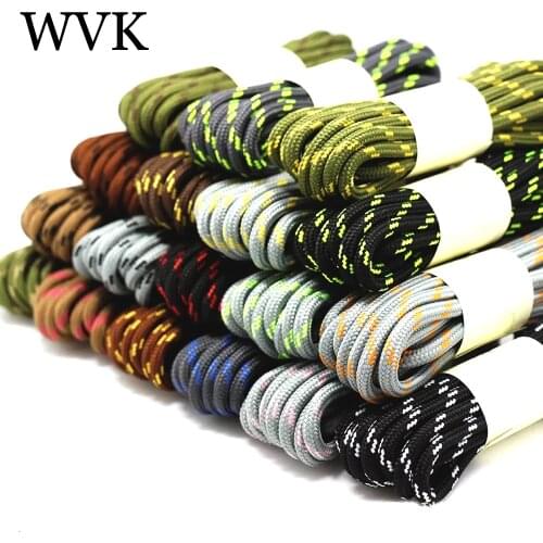 36Colors outdoor sport casual round shoelaces hiking slip rope shoe laces sneakers boot shoelaces strings100/120/140/160CM 1Pair
