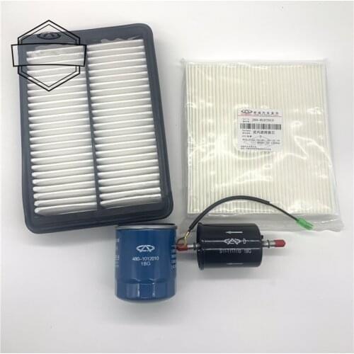 Filter Sets For Chery Arrizo 5 1.5T Air Filter&Oil Filter&Carbin Filter&Fuel Filter J60-1109111AB/480-1012010/S11-1117110