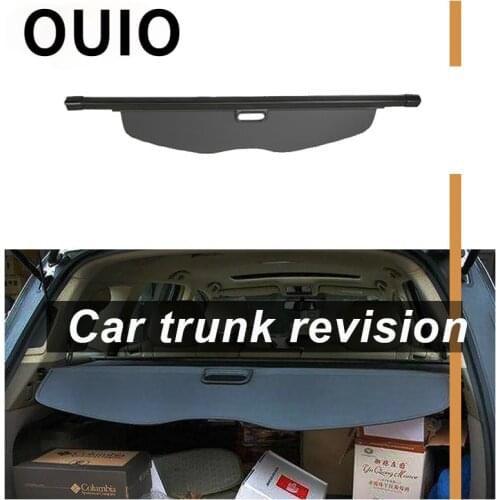 OUIO 1Set Car Rear Trunk Cargo Cover For Acura RDX 2013 2014 2015 2016 2017 2018 Security Shield Shade Retractable accessories