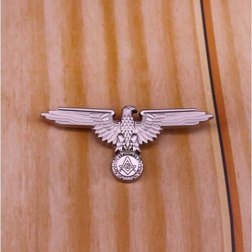 Eagle Masonic enamel pin