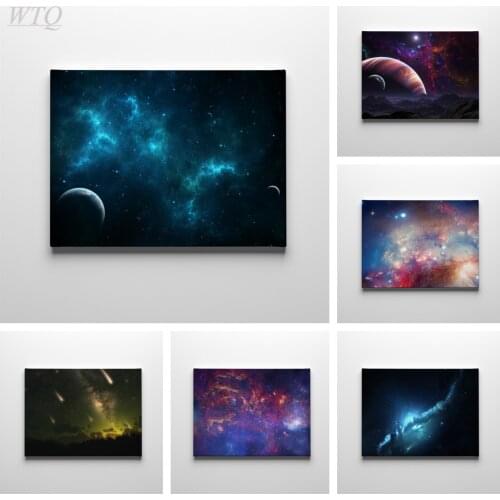Universe Planet Galaxy Anime Posters Wall Poster Canvas Painting Wall Decor Posters and Prints Wall Art Picture Home Decoration