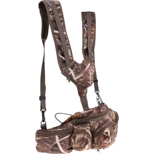 Fishing Tackle Bag Multifunctional Waist Bag Jungle Camo Hunting Camping