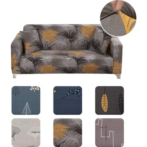 Modern Universal Sofa Cover Elastic Cover for Corner Sofa Covers for Upholstered Furniture 1/2/3/4 Seaters Sofa Cover Adjustable