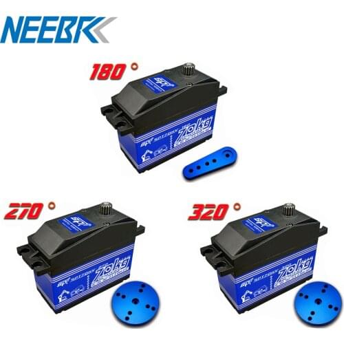 SPT70HV 70kg Metal Gear Angle 180/270/320 high speed large torque digital servo for robot arm 1:5 rc car 2060mg savox 0236/1373