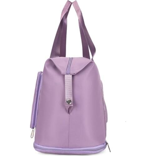 Outdoor Waterproof Nylon Sports Gym Bags Women Shoes Compartment Sport Bags Men Training Fitness Bag 2021 Yoga Running Handbag