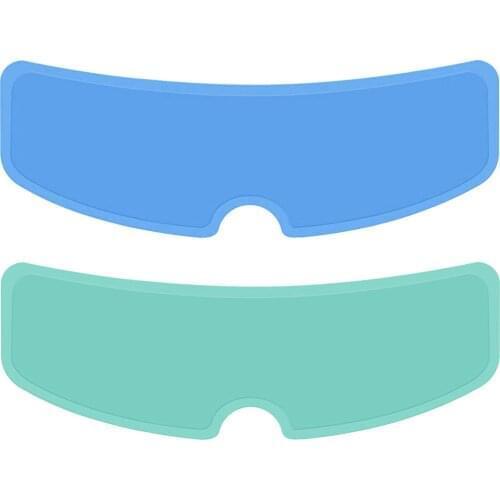 Universal Motorcycle Helmet Optional Clear Rainproof Film Clear Anti-Fog Patch Screen Durable Anti Rain Film Sticker for Helmets