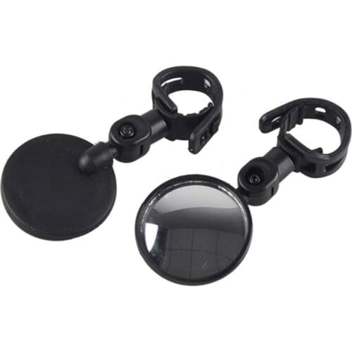 Bicycle Wide-angle Convex Rearview Mirror Scratch Resistant Glass Lens Mountain Bike Multipurpose Repair Modification