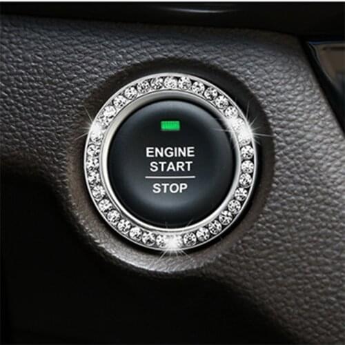Car Start Engine Ignition Ring Cover Button Interior Accessories Styling Case for Chevrolet Cruze TRAX Aveo Sonic Lova Sail