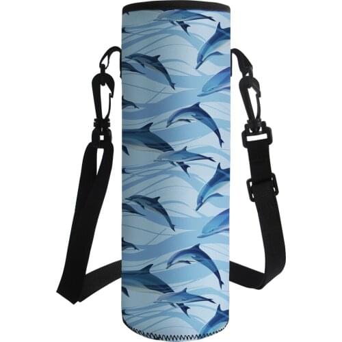 1PC Hot Sleeve Bag Carrier Water Bottle Cover Insulation Bottal Sets Neoprene Protective Cover with Adjustable Removable Strap